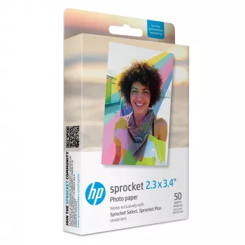 Foto popierius HP Sprocket Select 5,8 x 8,6 cm 50 lapų pakuotė