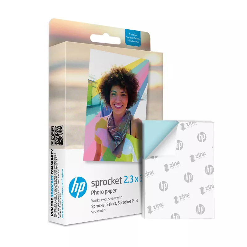 Foto popierius HP Sprocket Select 5,8 x 8,6 cm 50 lapų pakuotė