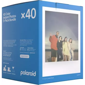 Spalvota juosta Polaroid 600 5 lapų paketas