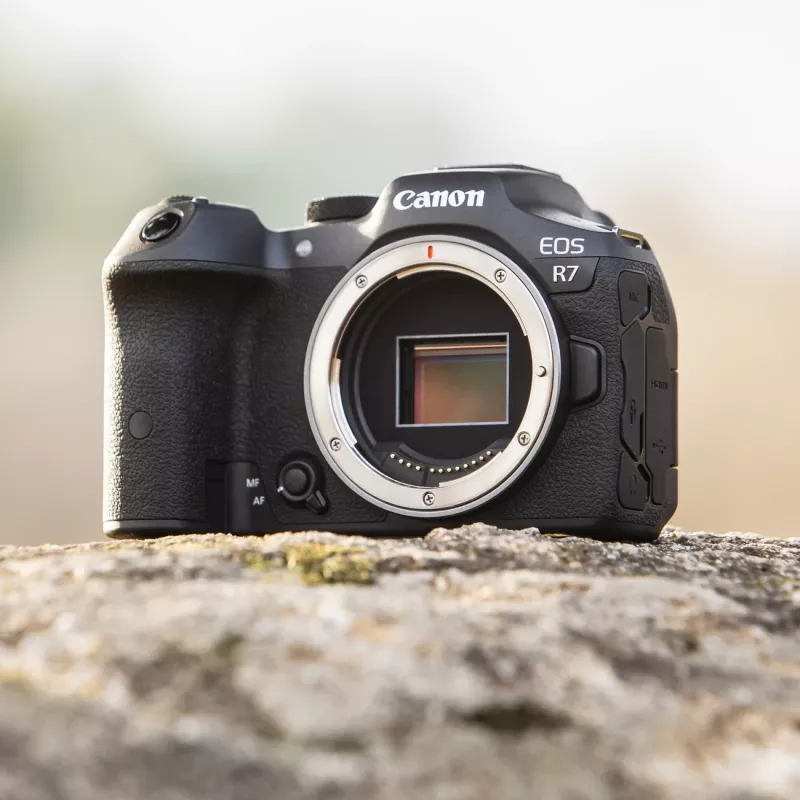 Canon EOS R7 korpusas (be objektyvo) 32,5 MP CMOS 6960 x 4640 pikseliai juodas