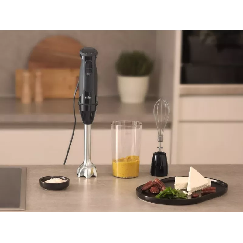 Braun MultiQuick 5 MQ 50051 M 0.6 L Panardinis blenderis 1000 W Juodas