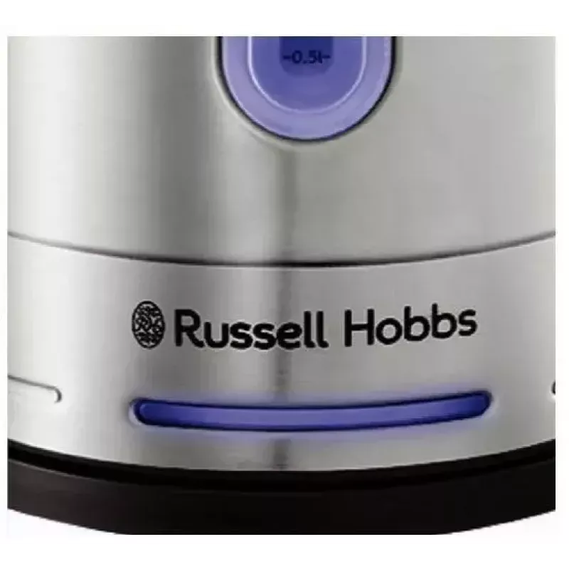 Elektrinis virdulys Russell Hobbs 1.7 L 2400 W nerūdijantis plienas, vandens lygio indikatorius, 360° pagrindas