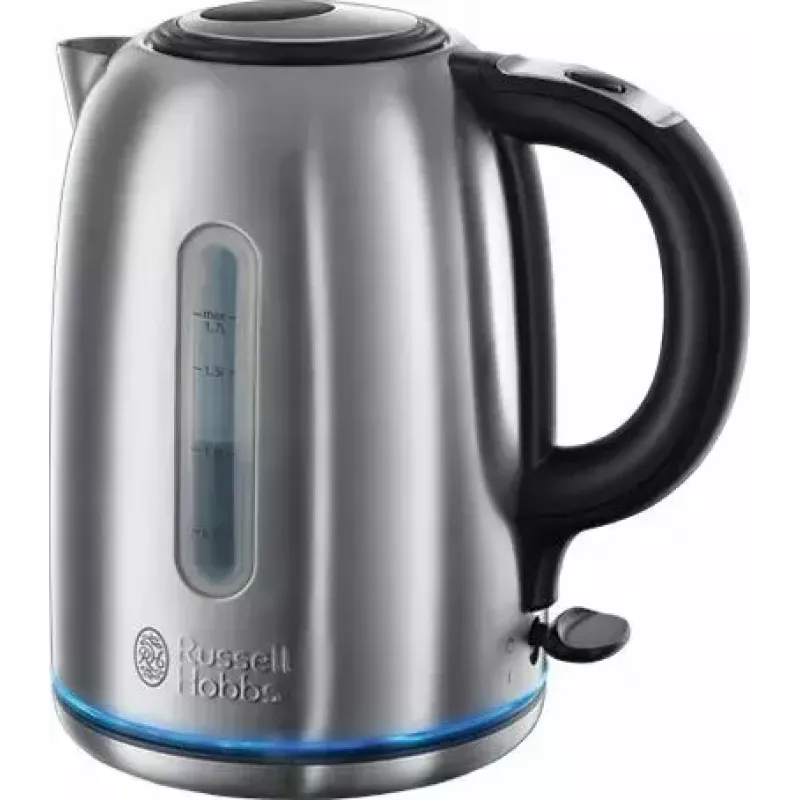 Elektrinis virdulys Russell Hobbs 1.7 L 2400 W nerūdijantis plienas, vandens lygio indikatorius, 360° pagrindas