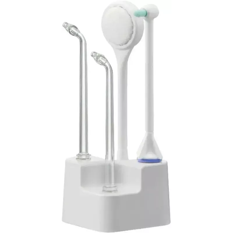 Stalinis burnos irigatorius Panasonic EW-1614W503, 0,6 L talpa, baltas, 4 antgaliai, 125×140×200 mm