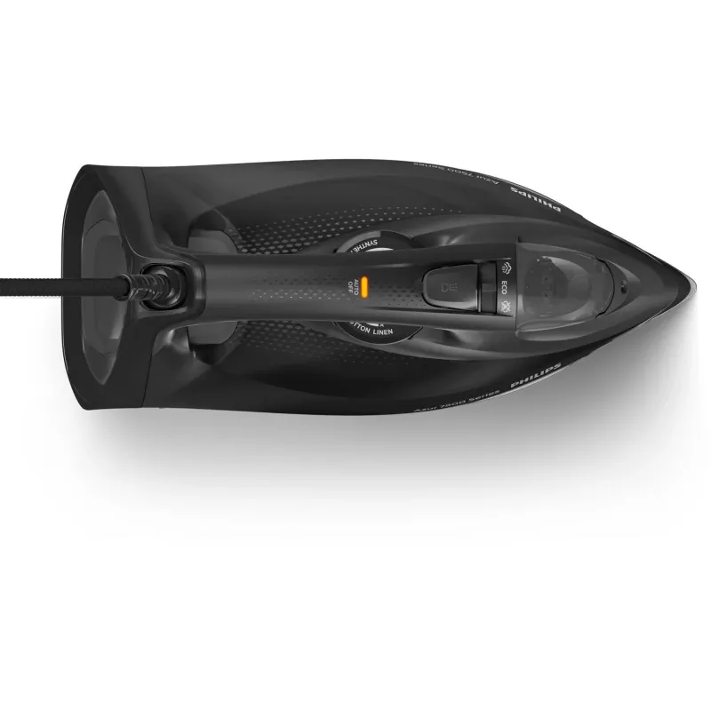 Philips DST7511/80 sausas ir garinis lygintuvas SteamGlide Elite padas 3200 W juodas