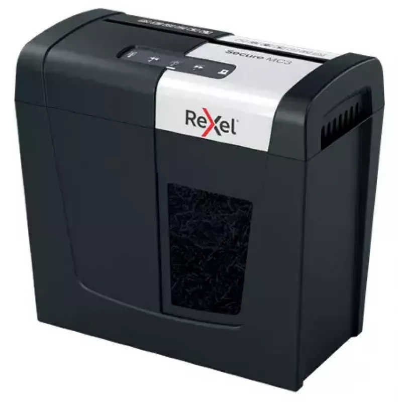Rexel Secure MC3 Whisper-Shred Micro Cut popieriaus smulkintuvas P5