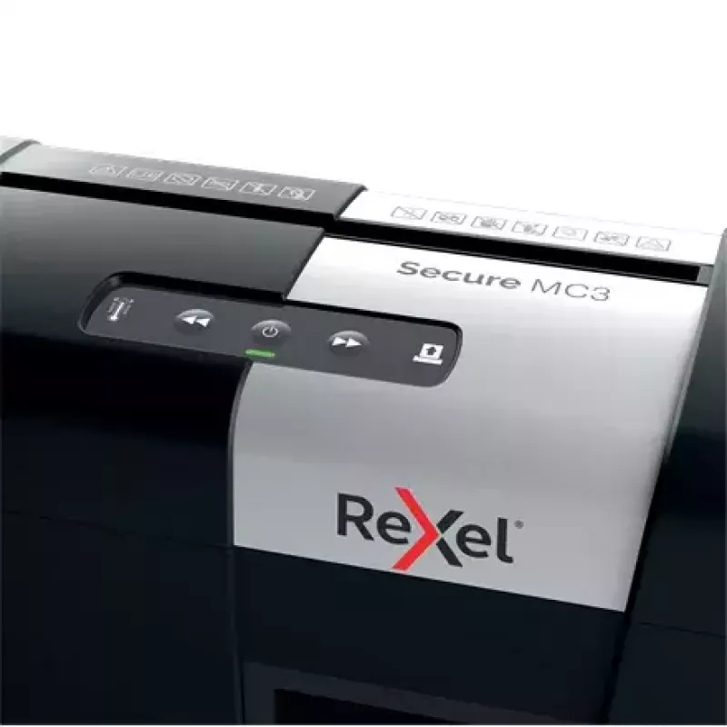 Rexel Secure MC3 Whisper-Shred Micro Cut popieriaus smulkintuvas P5
