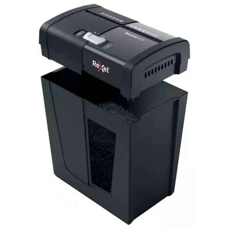 Rexel Secure X10 kryžminio pjovimo popieriaus smulkintuvas P4