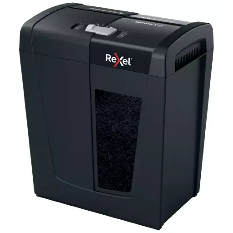 Rexel Secure X10 kryžminio pjovimo popieriaus smulkintuvas P4