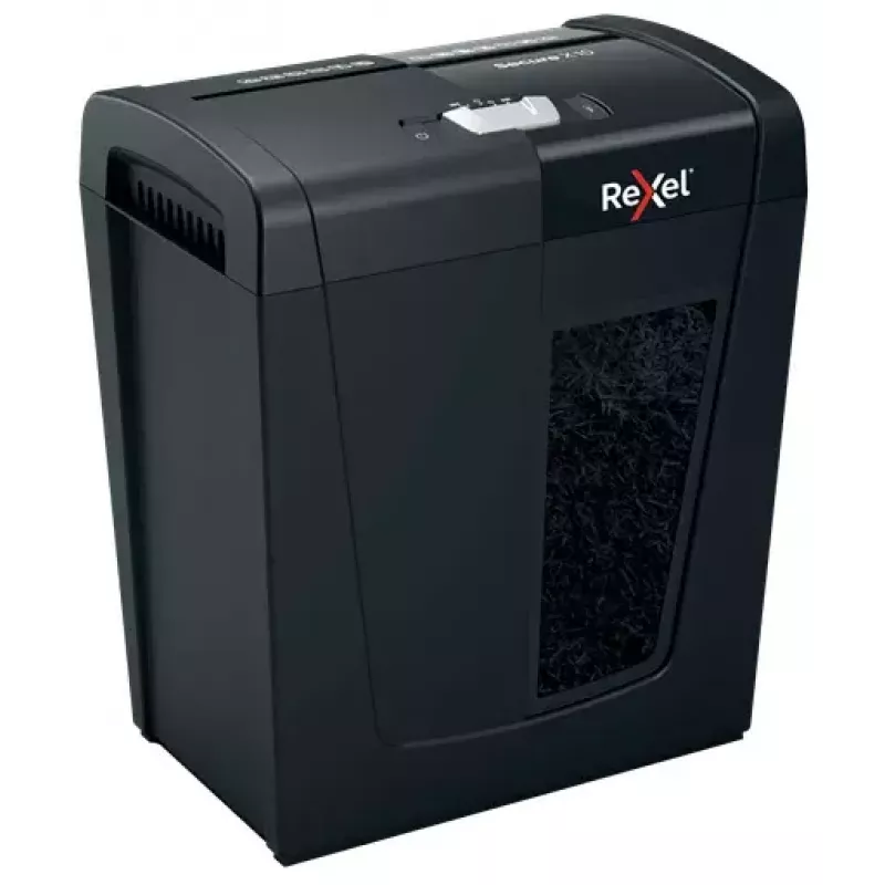 Rexel Secure X10 kryžminio pjovimo popieriaus smulkintuvas P4