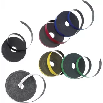 Nobo lipni magnetinė juosta 10 mm x 10 m, juoda