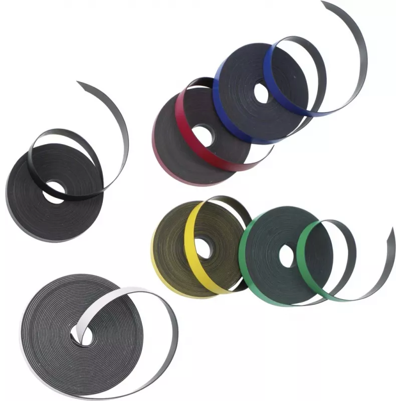Nobo lipni magnetinė juosta 10 mm x 10 m, juoda