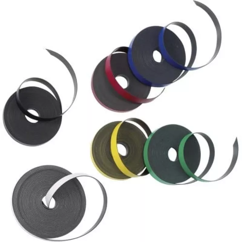 Nobo lipni magnetinė juosta 10 mm x 10 m, juoda