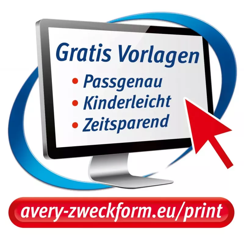 Avery MD1003 perkėlimo lapai drabužiams, rašaliniams spausdintuvams, balti, 210x297mm, 4 vnt.