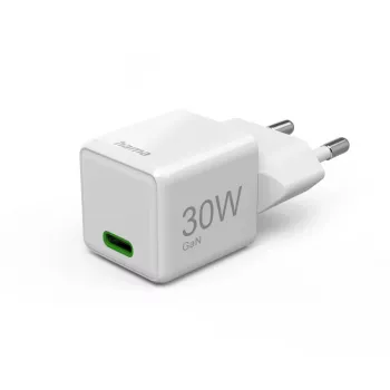 Hama 00201982 USB-C greitasis sieninis įkroviklis 30 W, baltas