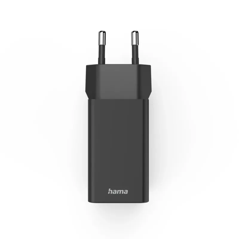 Hama 00201990 sieninis greitasis USB-C įkroviklis 35 W, juodas