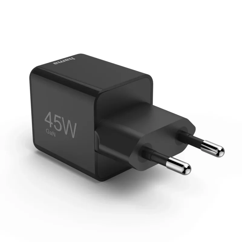 Hama 00201987 greitasis USB-C įkroviklis 45 W, juodas