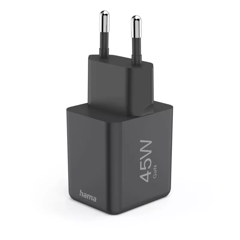 Hama 00201987 greitasis USB-C įkroviklis 45 W, juodas