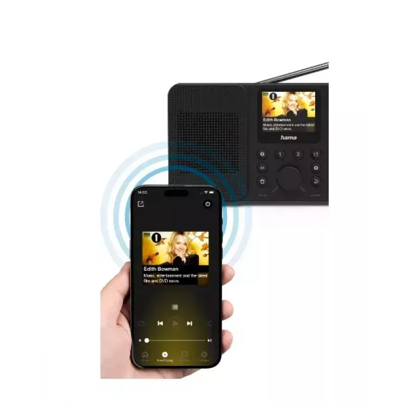 Asmeninis radijo imtuvas Hama 00054257 Skaitmeninis tiuneris DAB DAB+ FM 3W