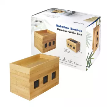 LogiLink KAB0076 medinis kabelių dėžutės dangtis 140x255x165 mm