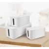 Dėžutė laidams LogiLink KAB0078 Universal White 3 vnt.