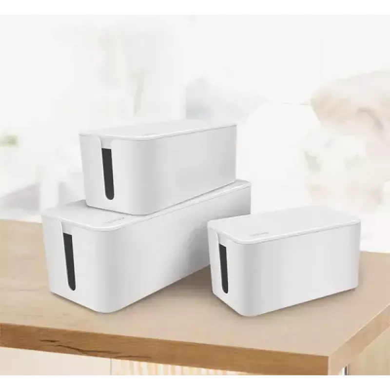 Dėžutė laidams LogiLink KAB0078 Universal White 3 vnt.