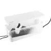 Dėžutė laidams LogiLink KAB0078 Universal White 3 vnt.