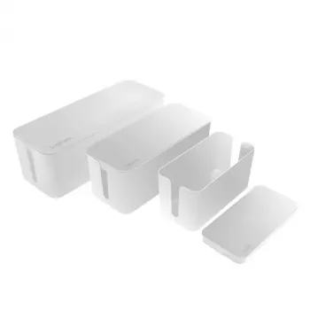 Dėžutė laidams LogiLink KAB0078 Universal White 3 vnt.