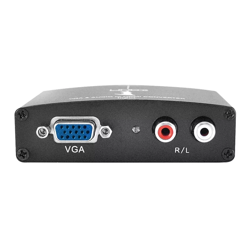 VGA ir garso į HDMI keitiklis Lindy 38165
