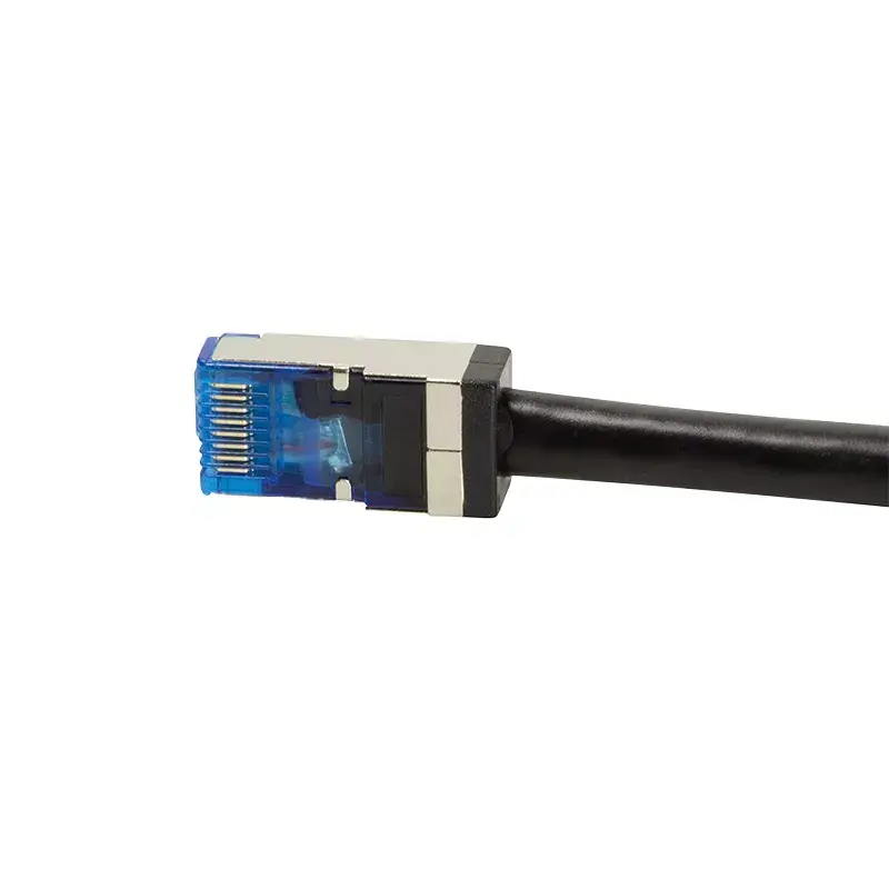 Tinklo kabelis LogiLink CQ7123S RJ-45 Cat6a 30 m juodas