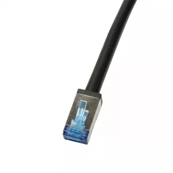 Tinklo kabelis LogiLink CQ7143S RJ-45 Cat6a 50 m juodas