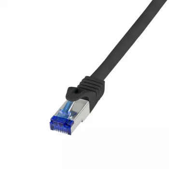 Tinklo kabelis LogiLink C6A043S RJ-45 Cat6a 1,5 m Juodas
