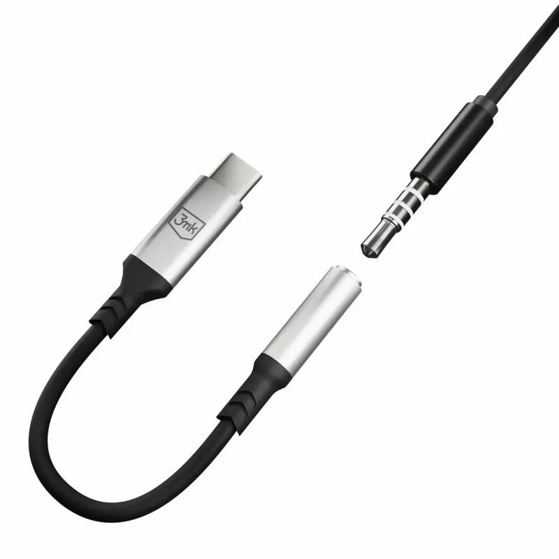 USB-C į 3,5 mm adapterinis kabelis 3MK 3,5 mm 1 vnt.