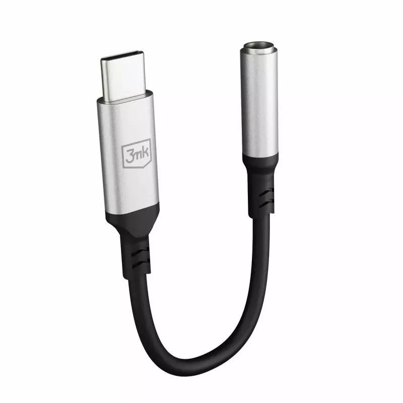 USB-C į 3,5 mm adapterinis kabelis 3MK 3,5 mm 1 vnt.