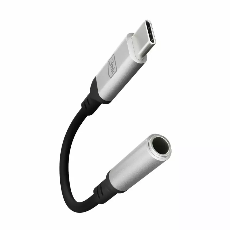 USB-C į 3,5 mm adapterinis kabelis 3MK 3,5 mm 1 vnt.