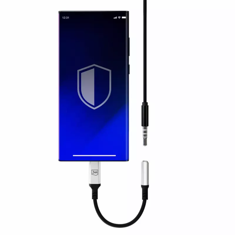 USB-C į 3,5 mm adapterinis kabelis 3MK 3,5 mm 1 vnt.