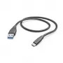 Hama 00201595 USB 2.0 laidas USB A – USB C 1,5 m juodas