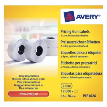 Lipnios etiketės kainų žymėjimui Avery PLP1626