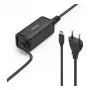 Hama 00200023 maitinimo adapteris 65 W juodas, vidaus, nešiojamam kompiuteriui