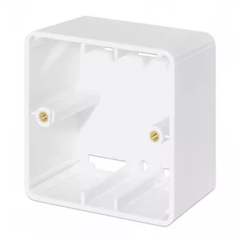 Intellinet paviršinio montavimo dėžutė 771894 80x80x45 mm Signal White RAL9003
