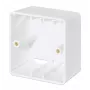 Intellinet paviršinio montavimo dėžutė 771894 80x80x45 mm Signal White RAL9003