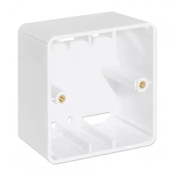 Intellinet paviršinio montavimo dėžutė 771894 80x80x45 mm Signal White RAL9003