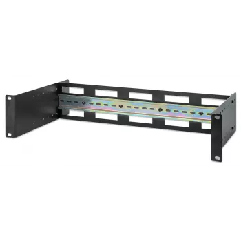 Stovo bėgelis Intellinet 716345 juodas aliuminis 487mm x 210mm x 89mm