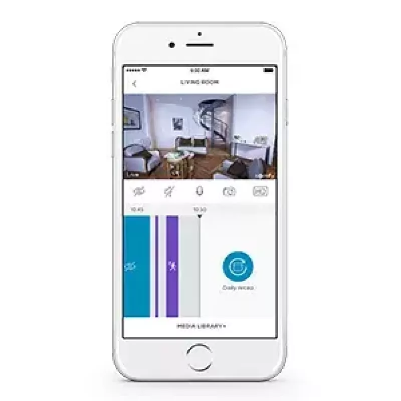 IP vaizdo stebėjimo kamera Somfy 2401485 Vidaus 1280 x 720 pikselių