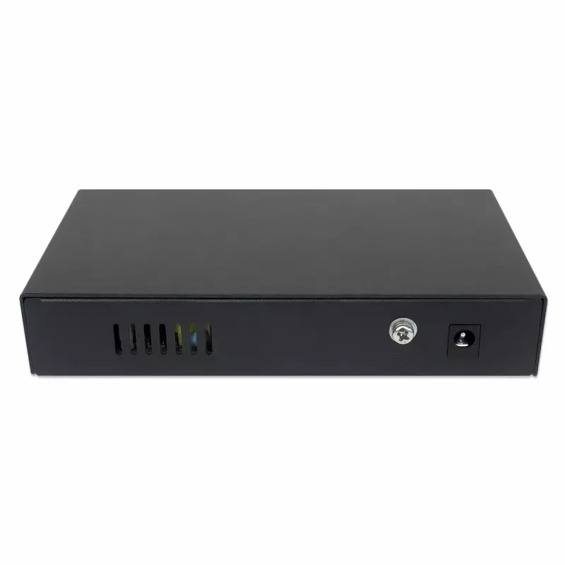 Intellinet 6 prievadų Fast Ethernet komutatorius su 4 PoE prievadais, 65 W galios biudžetas