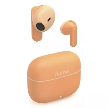 Hama Freedom Light II belaidės ausinės True Wireless Stereo (TWS) į ausį Skambučiai/Muzika Bluetooth Oranžinė