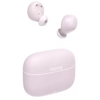 Hama Freedom Buddy II Ausinės Tikras belaidis stereo (TWS) Į ausis Skambučiai/Muzika Bluetooth Rožinė