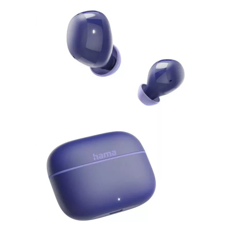 Hama Freedom Buddy II belaidės ausinės True Wireless Stereo (TWS) į ausį Skambučiai/Muzika Bluetooth Mėlyna