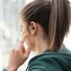Hama Freedom Buddy II belaidės ausinės TWS į ausis skambučiams/muzikai Bluetooth juodos