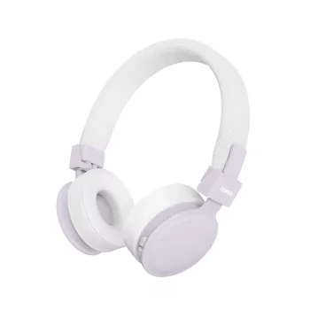 Hama Freedom Lit III belaidės ausinės ant ausų, Bluetooth, USB-C, alyvinė/balta